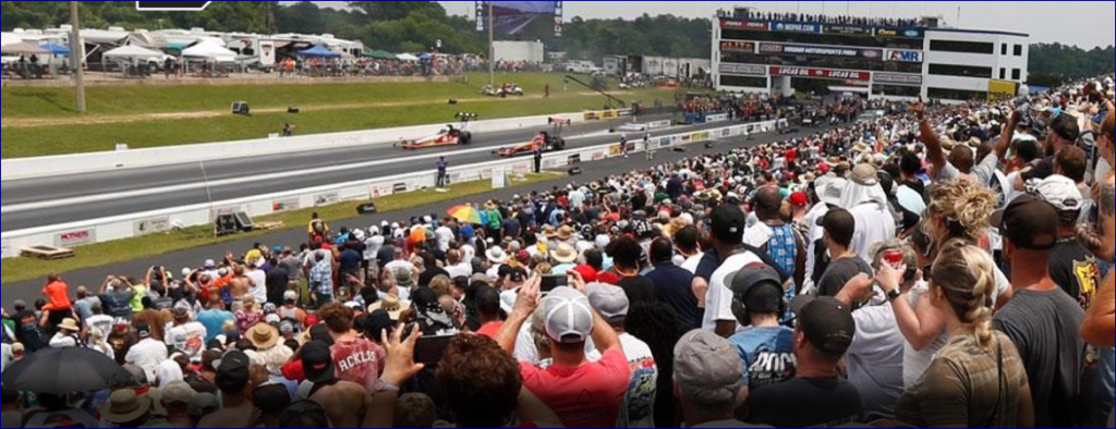 Racing cars at Virginia Motorsports in Dinwiddie, VA