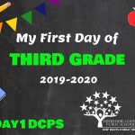 3rd Grade First Day Photo Board