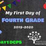 4th Grade First Day Photo Board