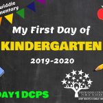 DES K First Day Photo Board