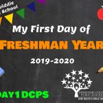 DHS Freshman First Day Photo Board