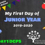 DHS Junior First Day Photo Board