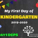 Kindergarten First Day Photo Board