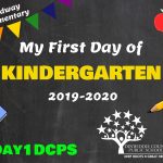 MES K First Day Photo Board