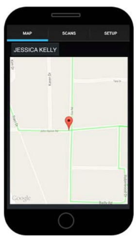 AppOnPhone Map