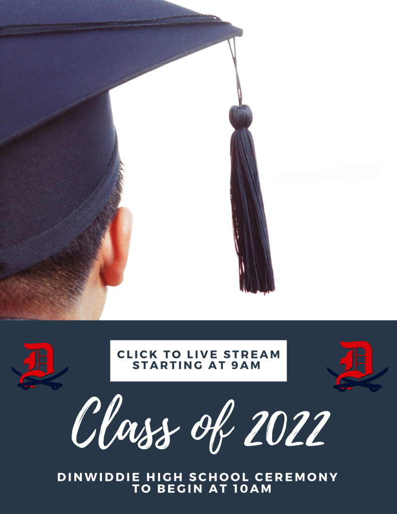 Click to Live Stream Graduation 2022 at 10:00 a.m. June 10.