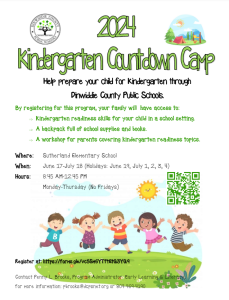 Kindergarten Countdown Camp English