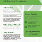 DCPS September Community Talk Dates
