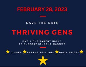 Save the Date Secondary Parent Night 2.28.23 with registration1024 1