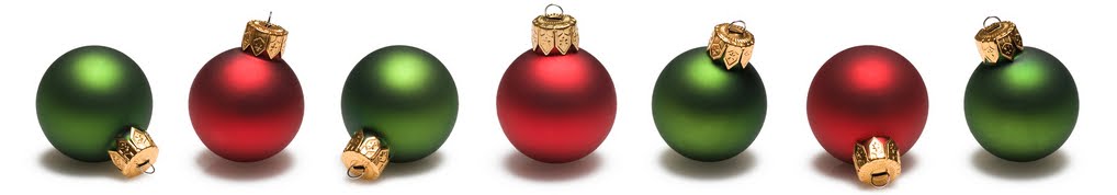 Christmas Bulbs Banner