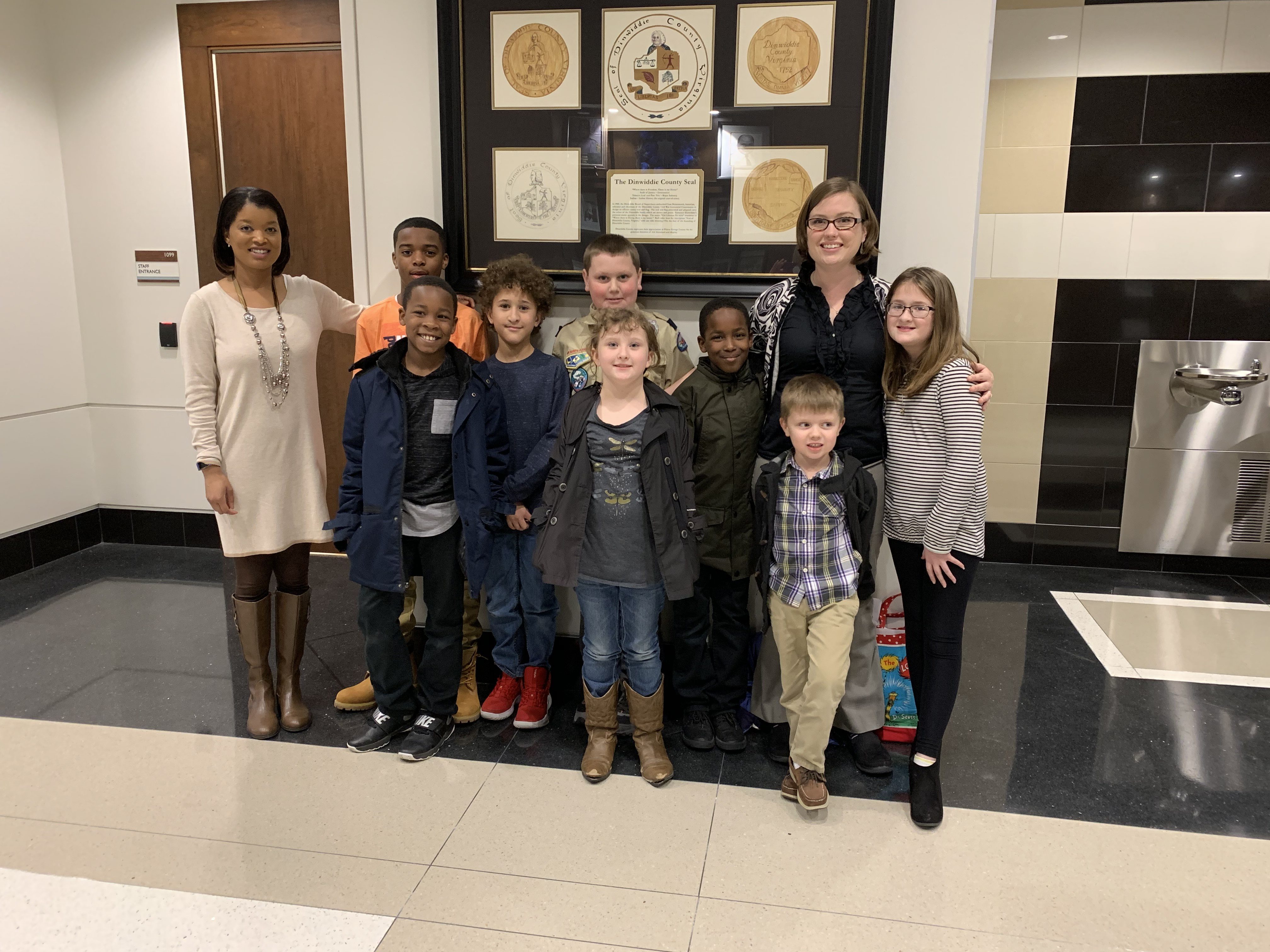 Southside Spotlighted at School Board Office Southside Elementary School